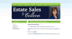 Desktop Screenshot of estatesalesbycolleen.com